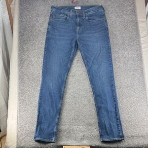Old Navy Blue Jeans 288 Skinny Denim Pants Mens 34 X 32